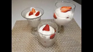 Клубника со взбитыми сливками