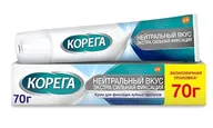 Корега "Нейтральный вкус" Крем для фиксации зубных протезов (Экстра сильная фиксация), 70г х 1 штука